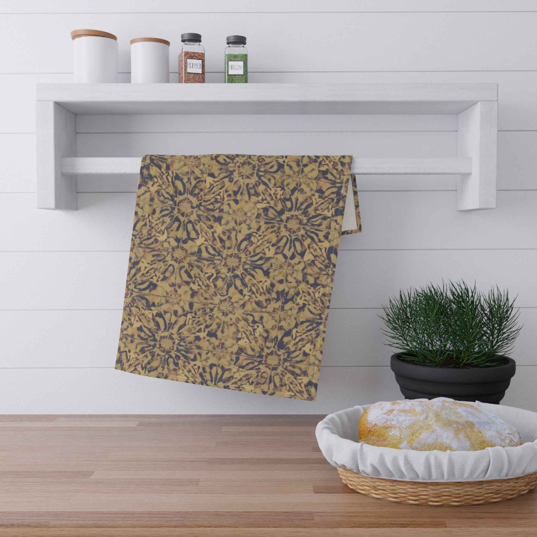 Vintage Floral Tea Towels, Kitchen Decor, Farmhouse Style, Gift for Hostess, Eco-Friendly, Floral Kitchen Linens